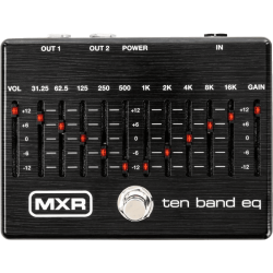 MXR Eq 10 bandes limited edition black