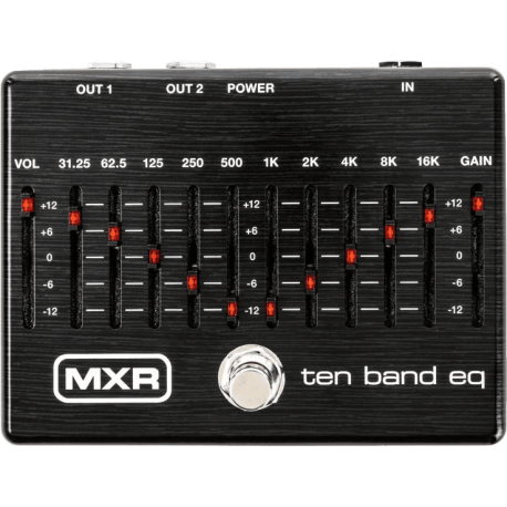 MXR Eq 10 bandes limited edition black