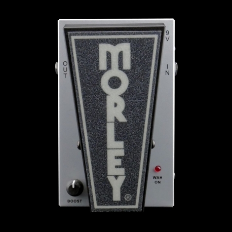 MORLEY 20/20 WAH BOOST - Pédale Wah Wah avec booster - grise