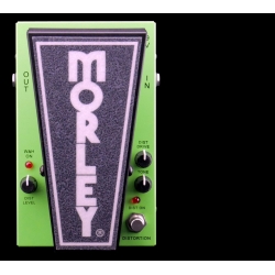 MORLEY 20/20 DISTORTION WAH - Pédale Wah distorsion - verte