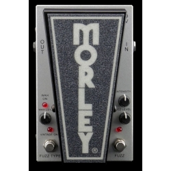 MORLEY 20/20 POWER FUZZ WAH - Pédale Wah Fuzz - grise