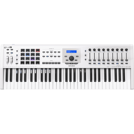 ARTURIA KeyLab MK II 61 touches blanc