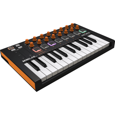 ARTURIA MiniLab MKII noir et orange