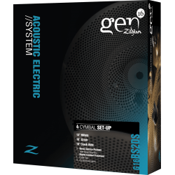 GEN16 Pack cymbale Buffed Bronze 13"-16"-18"