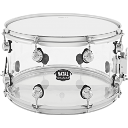 NATAL Caisse claire acrylic 14" x 8" transparent