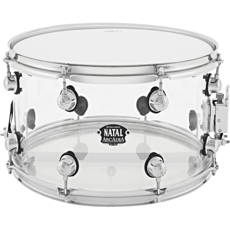 NATAL Caisse claire acrylic 14" x 8" transparent