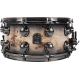 NATAL Caisse claire Mappa Burl 14 x 7" Black Smoked Gloss