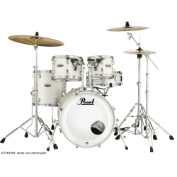 PEARL DMP 5F ROCK 22" WHITE SATIN PEARL