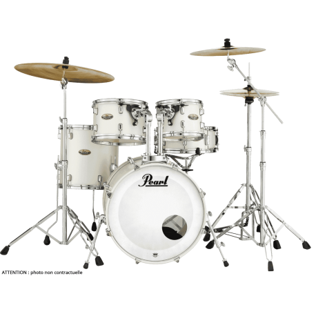 PEARL DMP 5F ROCK 22" WHITE SATIN PEARL