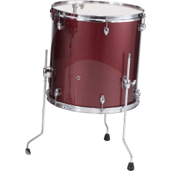 PEARL EXP TB 16 X 16" BLACK CHERRY GLITTER