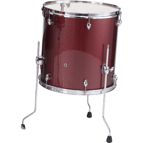 PEARL EXP TB 16 X 16" BLACK CHERRY GLITTER
