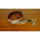 DV MARK STRAP M DV BROWN - Sangle en cuir largeur 65mm - logo DV MARK - couleur brune