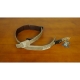 DV MARK STRAP S DV BROWN - Sangle en cuir largeur 55mm - logo DV MARK - couleur Brune