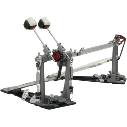 PEARL DBL PEDALE ELIMINATOR SOLO RED
