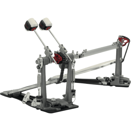 PEARL DBL PEDALE ELIMINATOR SOLO RED
