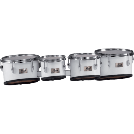 PEARL SET 4 TOMS 8"10"12"13" BLANC