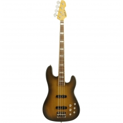 MARKBASS MB JP SUNBURST TOBACCO 4 CR MP - Basse 4 cordes style vintage - accastillage chromé - touche érable - finition sunburs