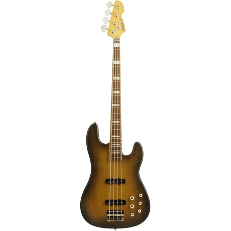 MARKBASS MB JP SUNBURST TOBACCO 4 CR MP - Basse 4 cordes style vintage - accastillage chromé - touche érable - finition sunburs