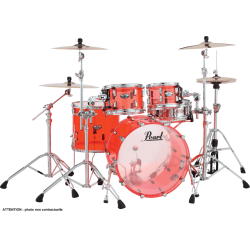 PEARL CRB 4 FUTS FUSION 20" RUBY RED