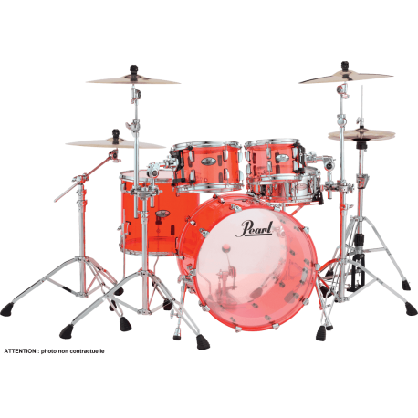 PEARL CRB 4 FUTS FUSION 20" RUBY RED