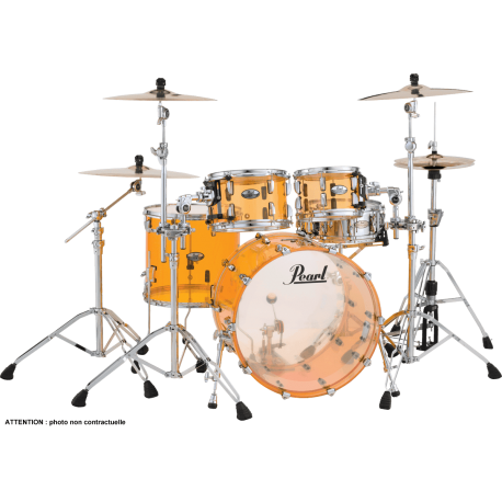 PEARL CRB 4 FUTS FUSION 20" TANGERINE GLASS