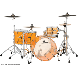 PEARL CRB 4 FUTS ROCK 22" 2TB TANGERINE GLASS