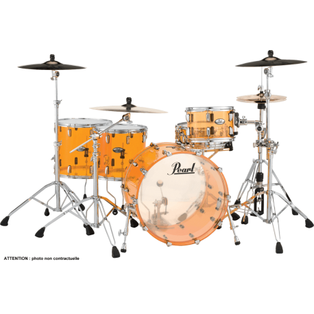 PEARL CRB 4 FUTS ROCK 22" 2TB TANGERINE GLASS