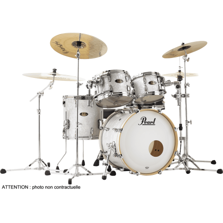 PEARL MMG 4 FUTS FUSION 20" MATTE WHITE MARINE PEARL