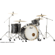 PEARL MASTER MAPLE GUM ROCK 3 FUTS BLACK DIAMOND PEARL
