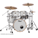 PEARL MASTER MAPLE GUM ROCK 3 FUTS MATTE WHITE MARINE