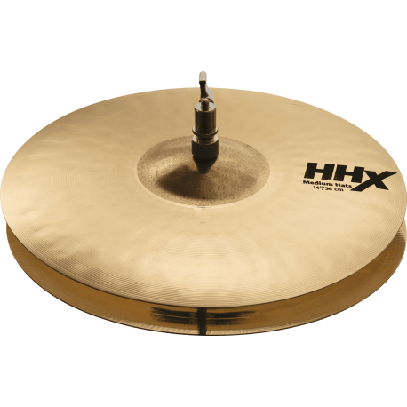 SABIAN HHX 14" MEDIUM HATS BRIGHT