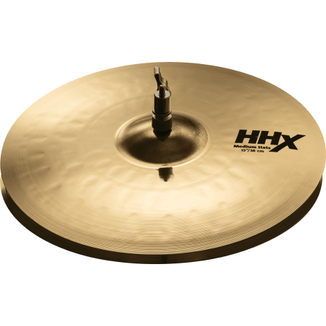 SABIAN HHX 15" MEDIUM HATS BRIGHT