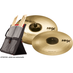 SABIAN Pack Xplosion 16" & 18" + housse