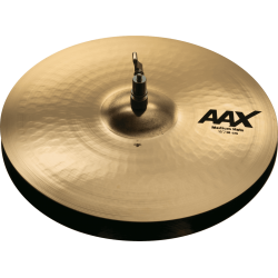 SABIAN 15"MEDIUM HATS BRILLANT AAX