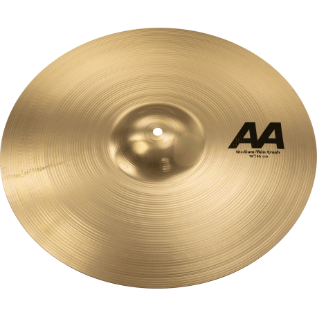 SABIAN AA 18" MEDIUM THIN CRASH BRIL