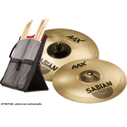 SABIAN Pack Xplosion 16" & 18" + housse