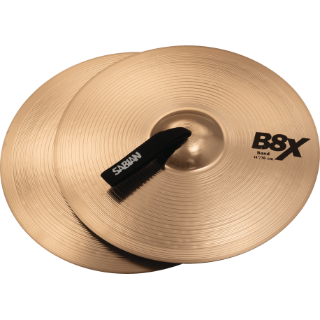 SABIAN B8X 14" MARCHING (LA PAIRE)