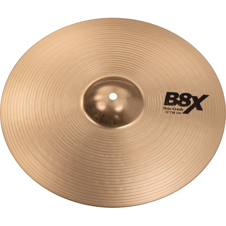 SABIAN B8X 15" THIN CRASH