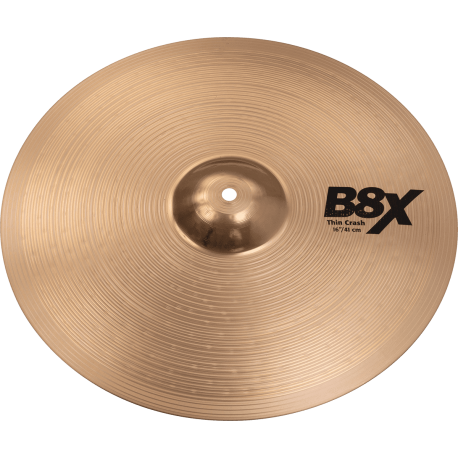 SABIAN B8X 16" THIN CRASH