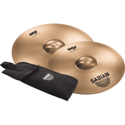 SABIAN Pack Thin 16" & 18" + housse