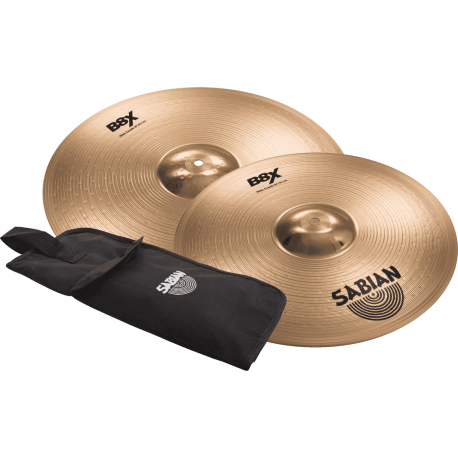 SABIAN Pack Thin 16" & 18" + housse