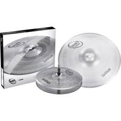SABIAN pack de cymbales Quiet Tone 13"-18"