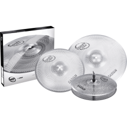 SABIAN Pack de cymbales Quiet Tone 13"-14"-18"