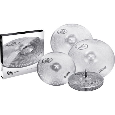 SABIAN Pack de Cymbales Quiet Tone 14"-16"-18"-20"