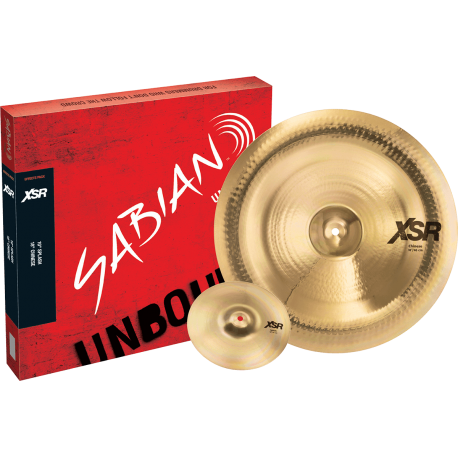 SABIAN Effets splash 10" + chinoise 18"