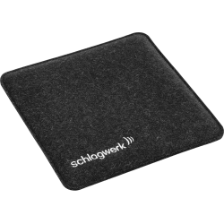 SCHLAGWERK SP70BLK Pad en feutre noir