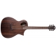 MICHAEL KELLY FORTE EXOTIC JE - Guitare életctroacoustique - Rosace "Port Tech" - finition Java Ebony