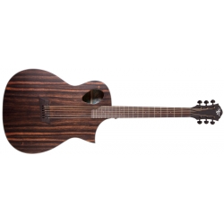 MICHAEL KELLY FORTE EXOTIC JE - Guitare életctroacoustique - Rosace "Port Tech" - finition Java Ebony