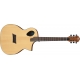 MICHAEL KELLY FORTE PORT - Guitare életctroacoustique - Rosace "Port Tech" - Finition Natural