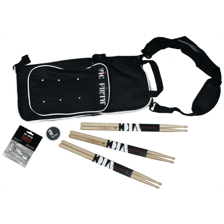 VIC FIRTH Pack 3 x 5A + Accessoires